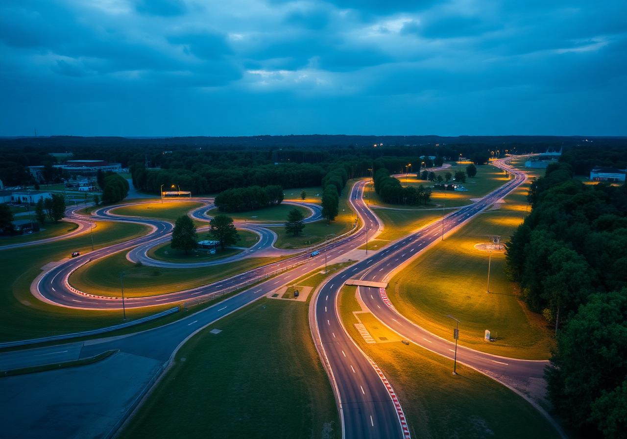 Autobahn Country Club — Full Track aerial